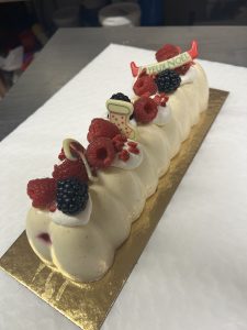 Buche fruits rouges