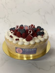 Charlotte framboises