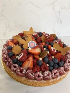 Tarte fruits rouges